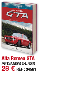 Alfa Romeo GTA   PAR V  PAJEVIC & G -L  PICCHI 28   RÉF : 34581