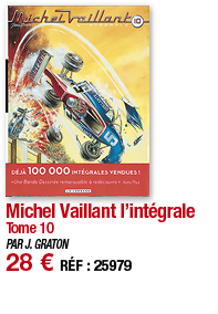 Michel Vaillant l intégrale Tome 10 PAR J  GRATON 28   RÉF : 25979