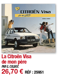 La Citroën Visa de mon père   PAR G  COLBOC 26,70   RÉF : 25951