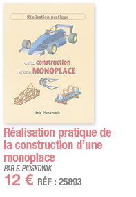 Réalisation pratique de la construction d une monoplace   PAR E  PIOSKOWIK 12   RÉF : 25893