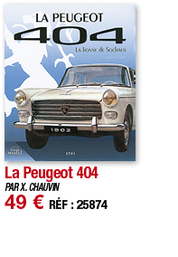 La Peugeot 404   PAR X  CHAUVIN 49   RÉF : 25874
