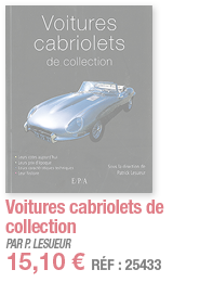 Voitures cabriolets de collection   PAR P  LESUEUR 15,10   RÉF : 25433