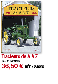 Tracteurs de A à Z   PAR N  BALDWIN 36,50   RÉF : 24696