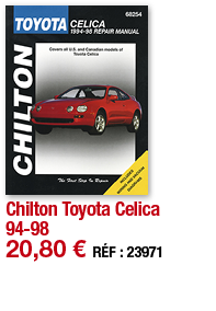 Chilton Toyota Celica 94-98   20,80   RÉF : 23971