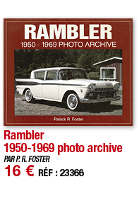Rambler 1950-1969 photo archive   PAR P  R  FOSTER 16   RÉF : 23366