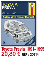 Toyota Previa 1991-1995   20,80   RÉF : 20914