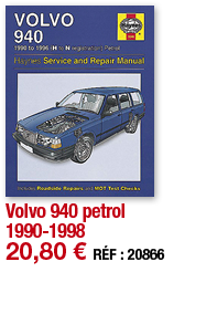 Volvo 940 petrol 1990-1998   20,80   RÉF : 20866