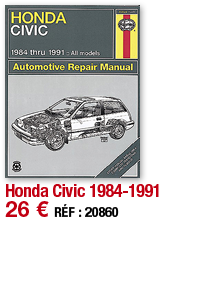 Honda Civic 1984-1991   26   RÉF : 20860