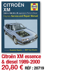 Citroën XM essence & diesel 1989-2000   20,80   RÉF : 20719