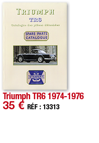 Triumph TR6 1974-1976   35   RÉF : 13313