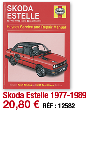Skoda Estelle 1977-1989   20,80   RÉF : 12582