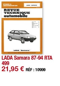 LADA Samara 87-94 RTA 499   21,95   RÉF : 10999