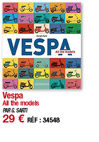 Vespa all the models PAR G  SARTI 29   RÉF : 34548