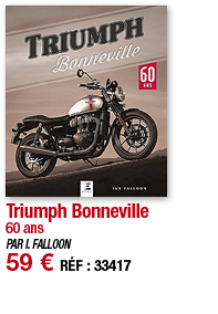 Triumph Bonneville 60 ans PAR I  FALLOON 59   RÉF : 33417