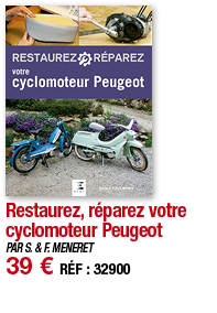 Restaurez, réparez votre cyclomoteur Peugeot   PAR S  & F  MENERET 39   RÉF : 32900