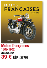 Motos françaises 1869-1962 PAR P  NEGRO 39   RÉF : 31761