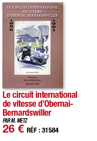 Le circuit international de vitesse d Obernai-Bernardswiller   PAR M  METZ 26   RÉF : 31584