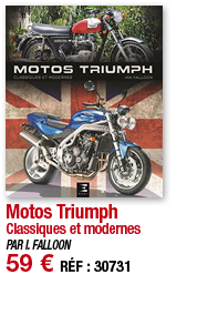 Motos Triumph Classiques et modernes PAR I  FALLOON 59   RÉF : 30731