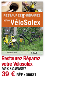 Restaurez Réparez votre Vélosolex   PAR S  & F  MENERET 39   RÉF : 30031