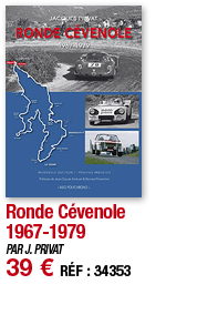 Ronde Cévenole 1967-1979   PAR J  PRIVAT 39   RÉF : 34353