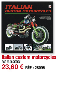 Italian custom motorcycles   PAR U  CLOESEN 23,60   RÉF : 28096