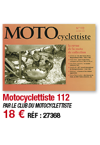 Motocyclettiste 112   PAR LE CLUB DU MOTOCYCLETTISTE 18   RÉF : 27368