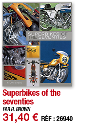 Superbikes of the seventies   PAR R  BROWN 31,40   RÉF : 26940