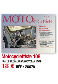 Motocyclettiste 109   PAR LE CLUB DU MOTOCYCLETTISTE 18   RÉF : 26670