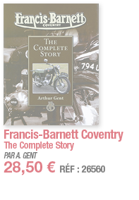 Francis-Barnett Coventry The Complete Story PAR A  GENT 28,50   RÉF : 26560