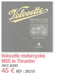 Velocette motorcycles MSS to Thruxton   PAR R  BURRIS 45   RÉF : 26210