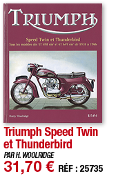Triumph Speed Twin et Thunderbird   PAR H  WOOLRIDGE 31,70   RÉF : 25735