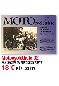 Motocyclettiste 92   PAR LE CLUB DU MOTOCYCLETTISTE 18   RÉF : 24872