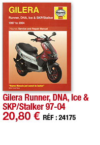 Gilera Runner, DNA, Ice & SKP Stalker 97-04   20,80   RÉF : 24175