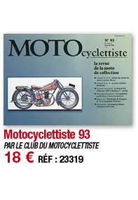 Motocyclettiste 93   PAR LE CLUB DU MOTOCYCLETTISTE 18   RÉF : 23319