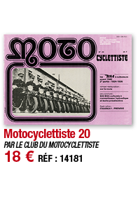 Motocyclettiste 20   PAR LE CLUB DU MOTOCYCLETTISTE 18   RÉF : 14181