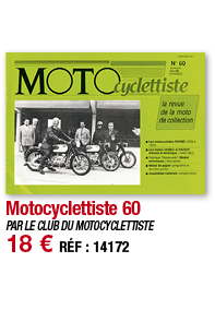 Motocyclettiste 60   PAR LE CLUB DU MOTOCYCLETTISTE 18   RÉF : 14172