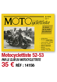 Motocyclettiste 52-53   PAR LE CLUB DU MOTOCYCLETTISTE 35   RÉF : 14156