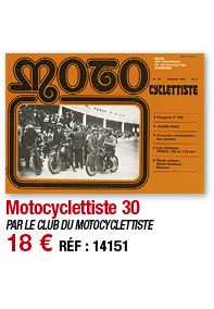 Motocyclettiste 30   PAR LE CLUB DU MOTOCYCLETTISTE 18   RÉF : 14151
