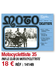 Motocyclettiste 35   PAR LE CLUB DU MOTOCYCLETTISTE 18   RÉF : 14148