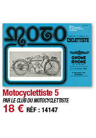 Motocyclettiste 5   PAR LE CLUB DU MOTOCYCLETTISTE 18   RÉF : 14147