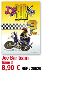Joe Bar team Tome 3 8,90   RÉF : 28920