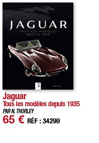Jaguar Tous les modèles depuis 1935 PAR N  THORLEY 65   RÉF : 34299