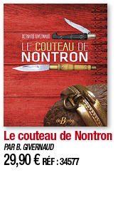 Le couteau de Nontron   PAR B  GIVERNAUD 29,90   RÉF : 34577