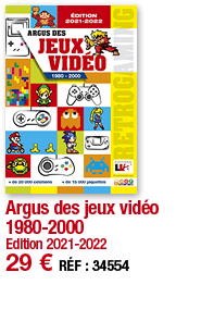 Argus des jeux vidéo 1980-2000 Edition 2021-2022 29   RÉF : 34554