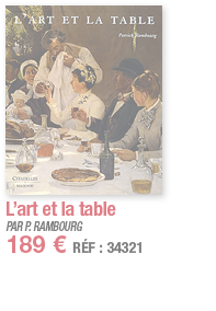 L art et la table   PAR P  RAMBOURG 189   RÉF : 34321