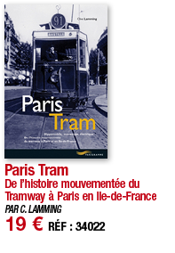 Paris Tram De l histoire mouvementée du Tramway à Paris en Ile-de-France PAR C  LAMMING 19   RÉF : 34022