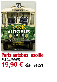 Paris autobus insolite   PAR C  LAMMING 19,90   RÉF : 34021