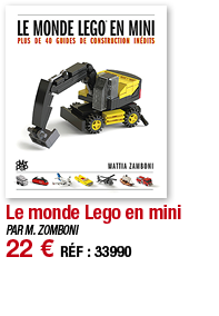 Le monde Lego en mini   PAR M  ZOMBONI 22   RÉF : 33990