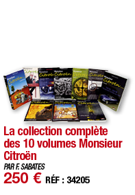 La collection complète des 10 volumes Monsieur Citroën   PAR F  SABATES 250   RÉF : 34205