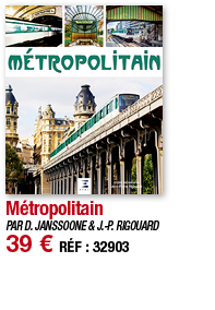 Métropolitain   PAR D  JANSSOONE & J -P  RIGOUARD 39   RÉF : 32903